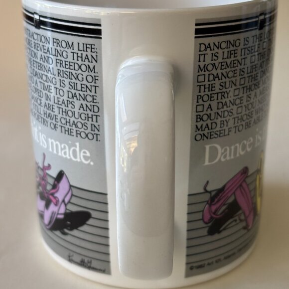 80s Dance Manifesto Mug - Picture 3 of 8